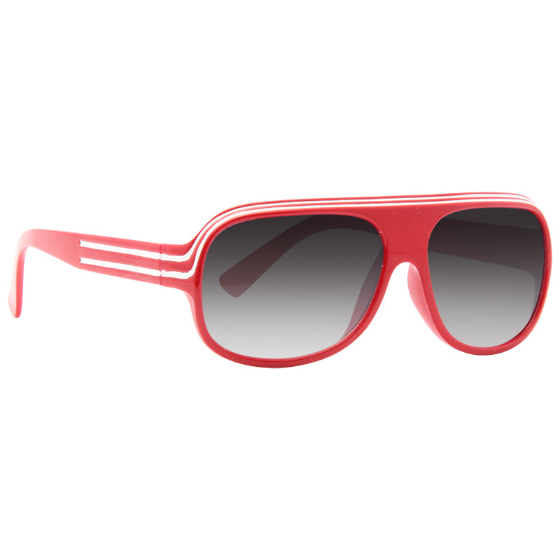 Kids Two Toned Stripe Aviator Sunglasses