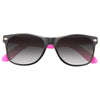 Kids Two Toned Plastic Horn Rimmed Sunglasses