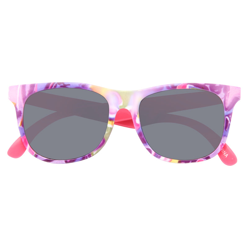 Kids Grafitti Horn Rimmed Sunglasses