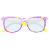 Kids Grafitti Horn Rimmed Sunglasses